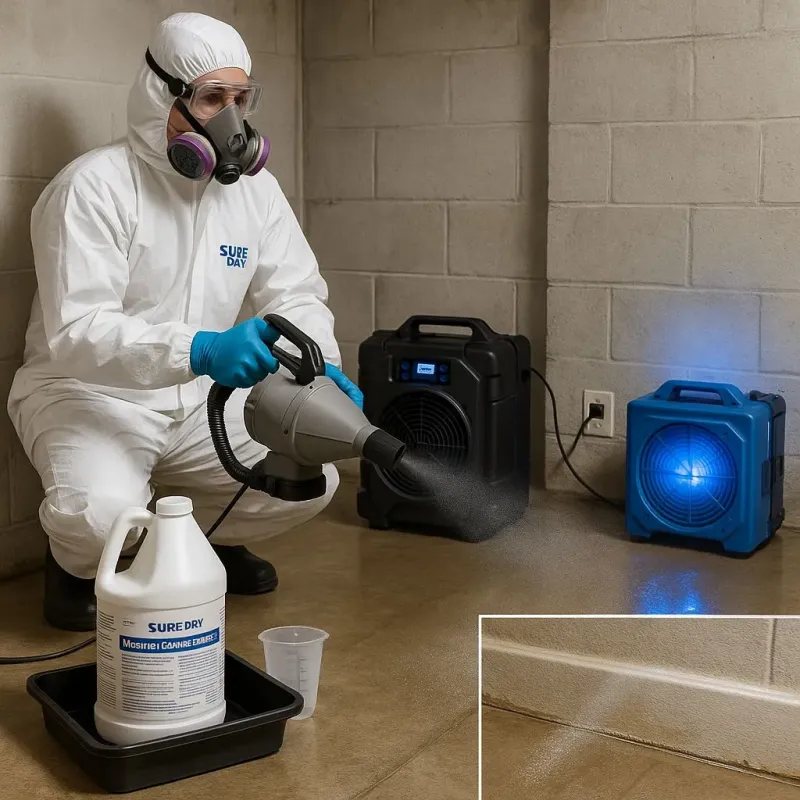 Sanitization and Odor Removal process in Lacoochee, FL