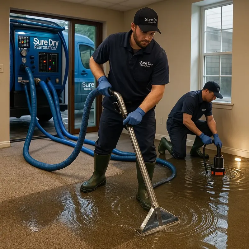 Water Extraction and Removal process in Lacoochee, FL